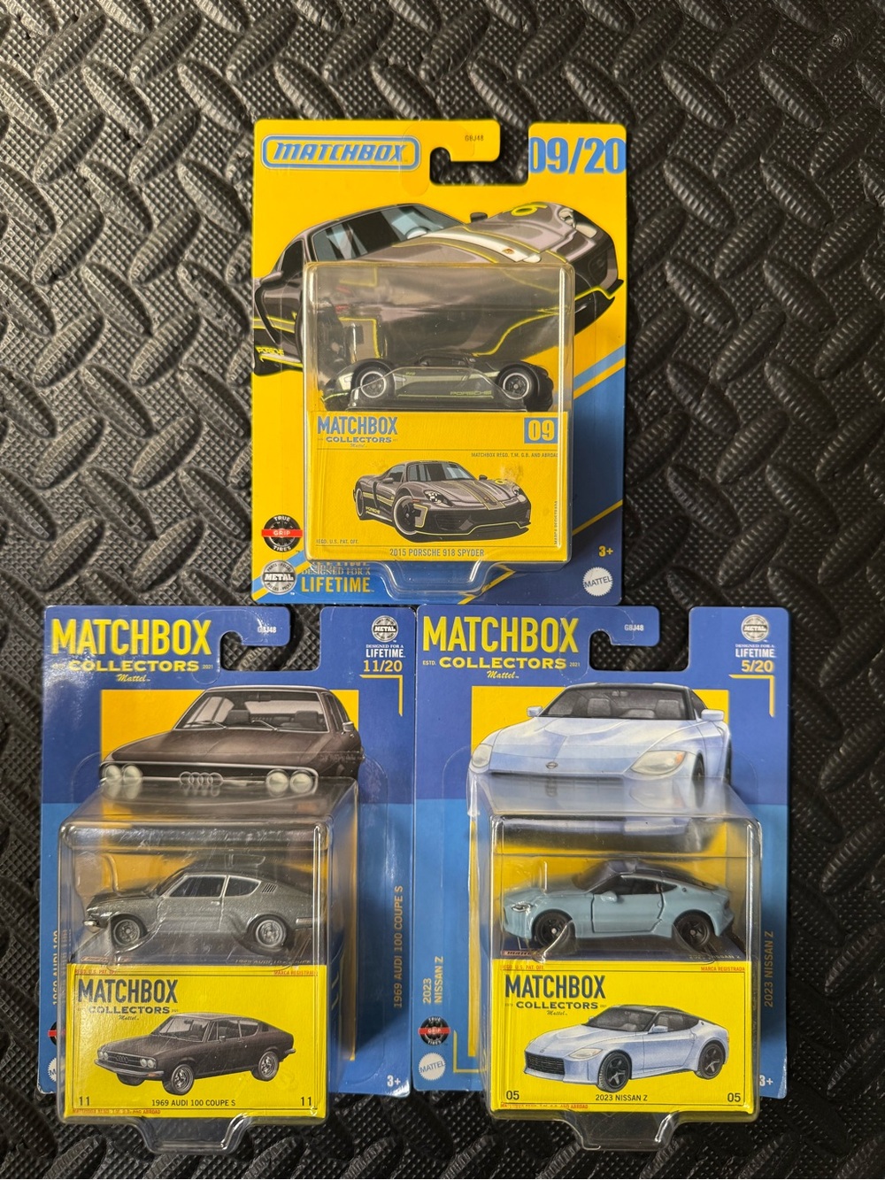 Matchbox collectors 3 car bundle